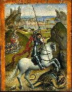 Rogier van der Weyden Saint George and the Dragon oil painting on canvas